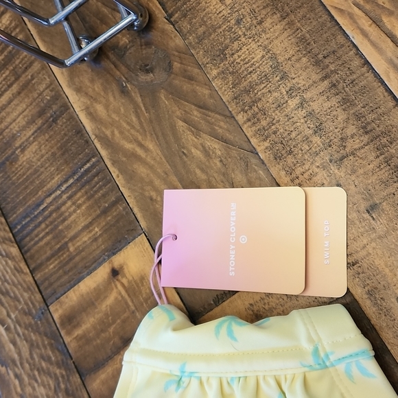 Stoney Clover Lane X Target Yellow Plus Palm Bikini Set - Picture 5 of 8